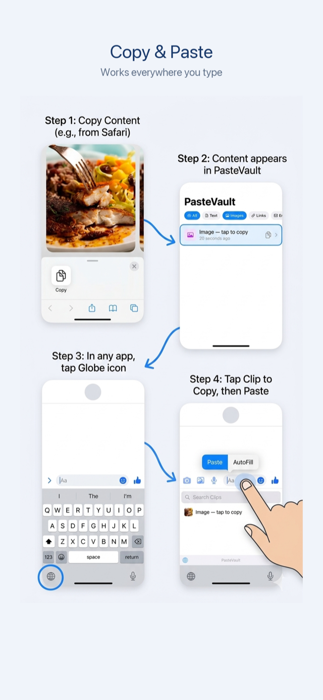 SimplePasteVault smart categories view